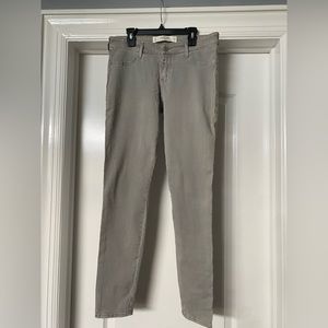 Abercrombie & Fitch gray jeans size 4 (27)